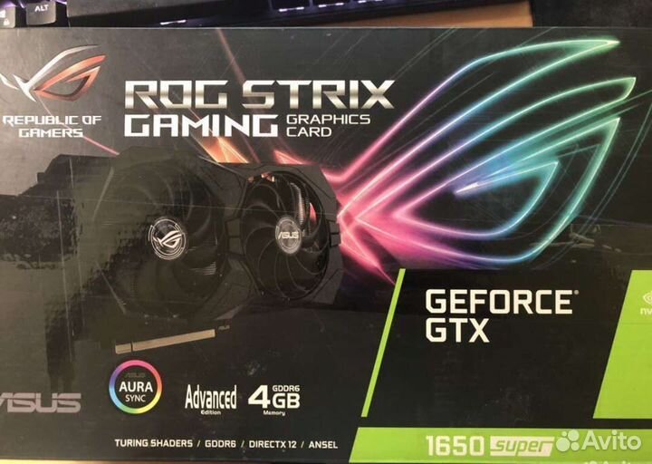 Видеокарта gtx 1650 super