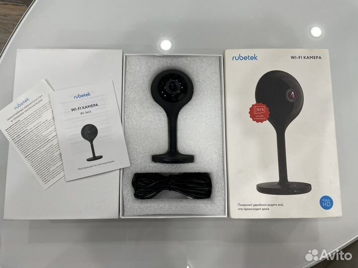 Камера видеонаблюдения wifi мини Rubetek