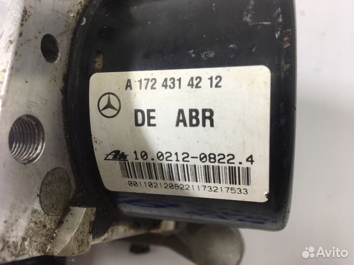 Гидравлическая часть блока ABS Mercedes W204 00304