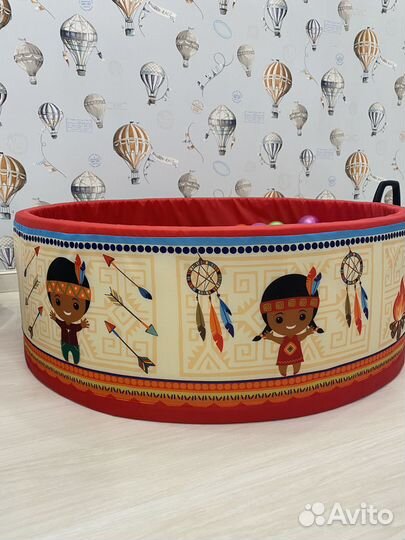 Сухой бассейн с шариками большой