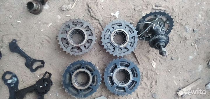 Рамы, колеса, кассета, вилка и др. велосипеда