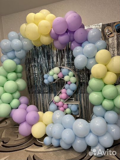 Каркасная цифра 2