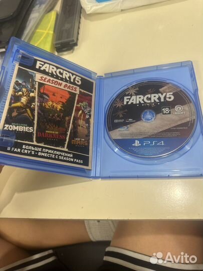 Диск на ps4 farcray5