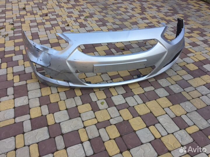 Бампер хендай солярис