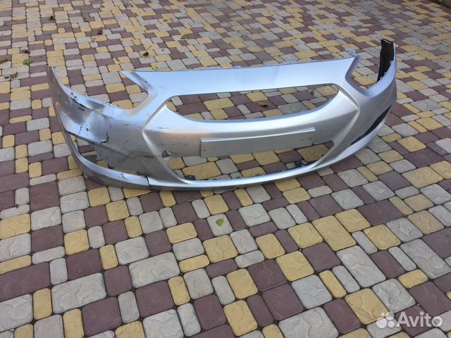 Бампер хендай солярис
