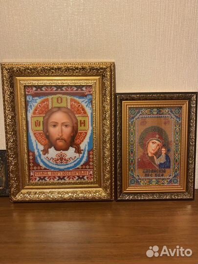 Иконы вышитые бисером