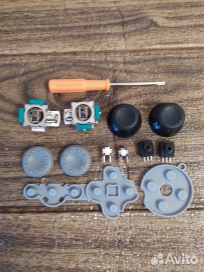 Набор 3d стики LB RB резинки отвёртка xbox 360