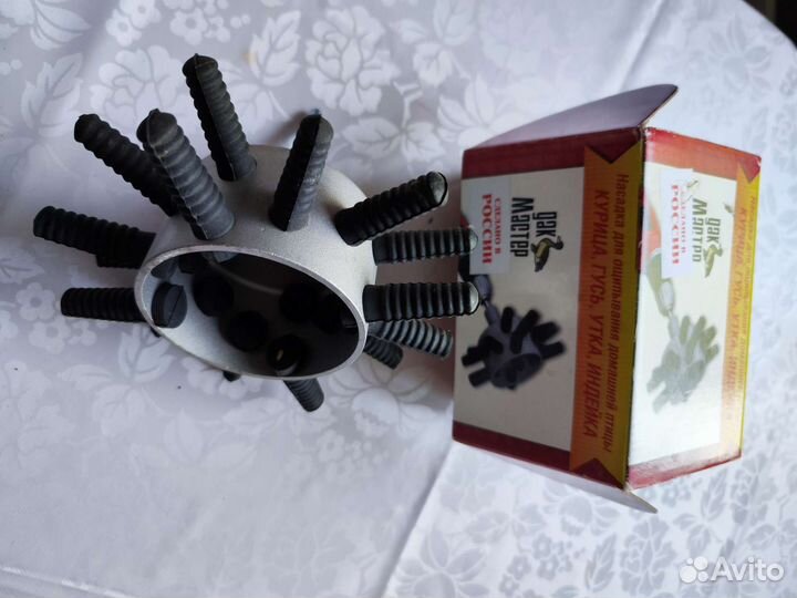 Насадка для ощипывания домашней птицы