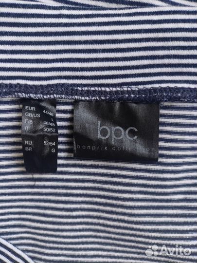 Блузка полосатая Bpc 50 52