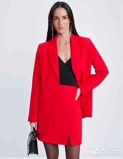 Юбка мини zarina офисная