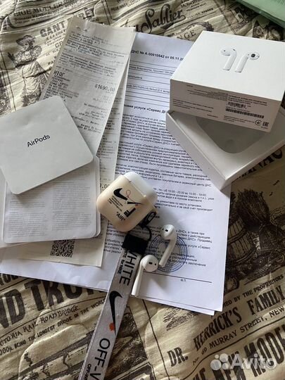 Наушники apple airpods
