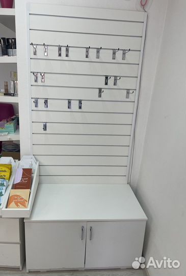 Стеллаж с тумбой