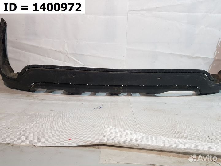 Спойлер заднего бампера Kia Rio