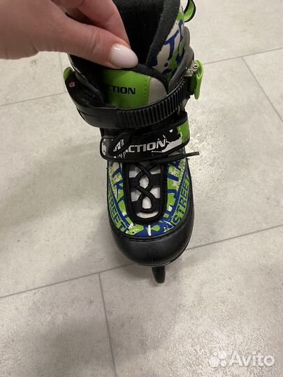 Коньки хоккейные раздвижные 26-29 размер