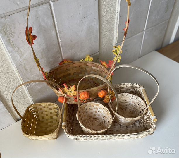 Корзинка плетеная