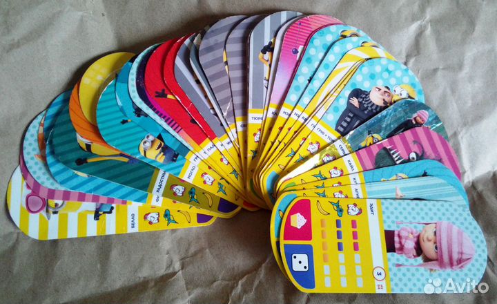 Карточки разные