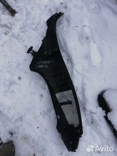 Облицовка колёсной арки Шкода октавия 3 а7
