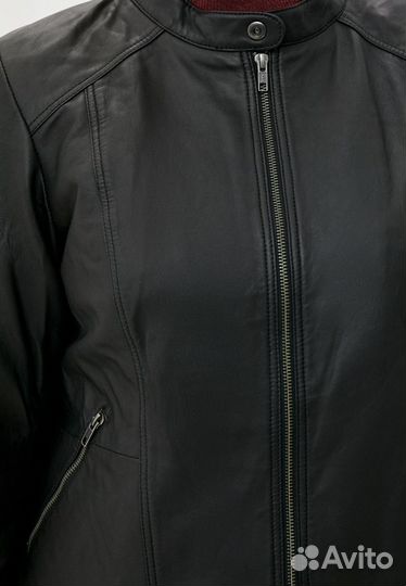 Кожаная куртка Zizzi 58 р-р