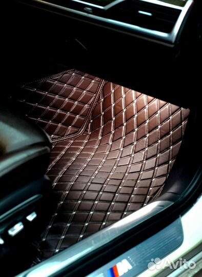 Автоковрики 3D на BMW 7 li 2016г