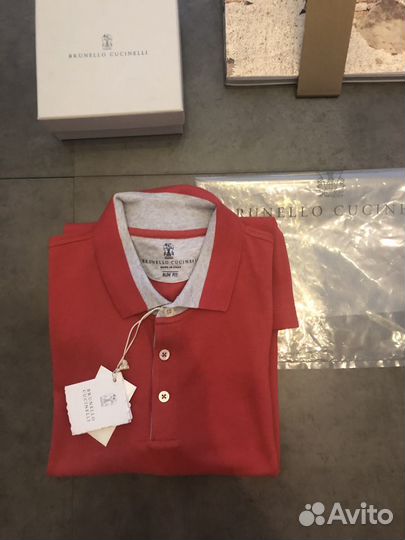 Поло фирменное оригинал Brunello Cucinelli