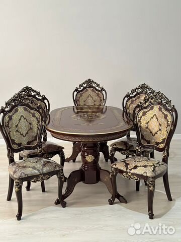 Кухонный стол и стулья / Столы / стулья