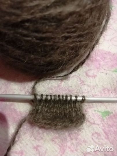 Пряду собачий, кроличий, козий пух (шерсть)