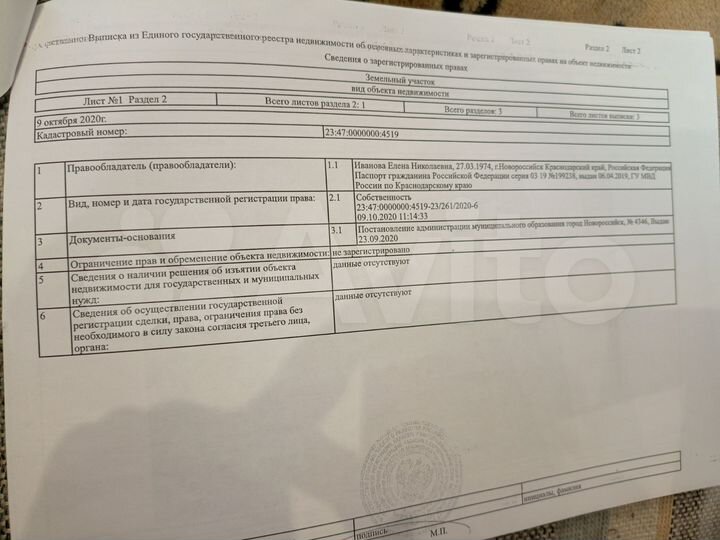 Участок 7,7 сот. (ИЖС)