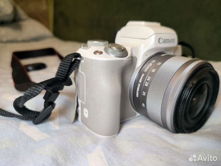 Canon eos m50 и объектив EF-M 15-45mm f3.5-6.3