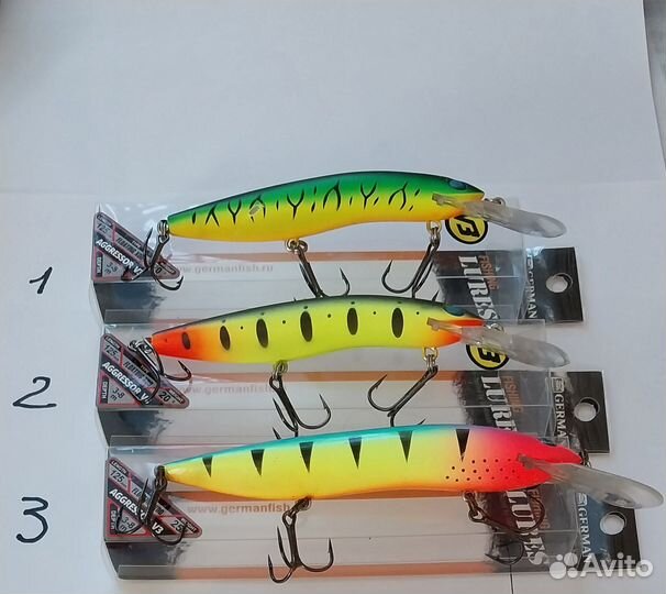 Воблеры для троллинга герман бандит и агрессор