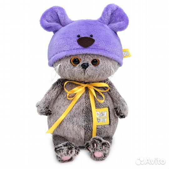 Басик baby в шапке мышка 20 см