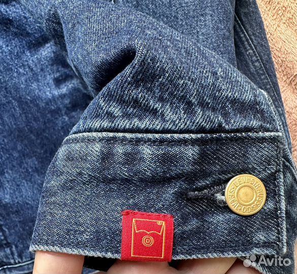 Джинсовка куртка levi's xxl original