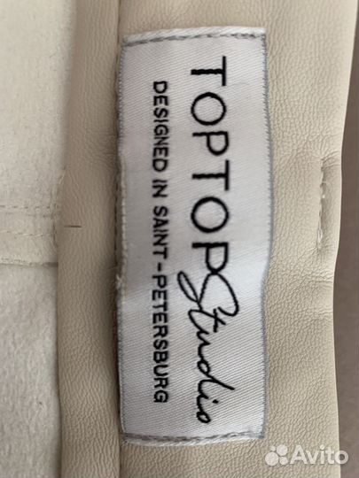 Брюки женские из эко-кожи