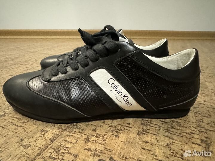 Кожаные кеды Calvin Klein 40 размер
