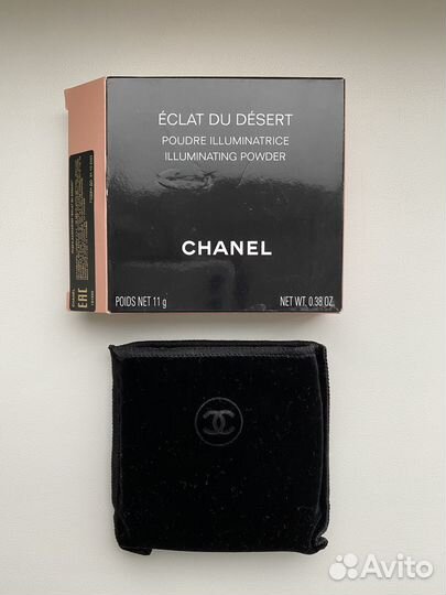 Пудра хайлайтер Chanel éclat DU désert Дюны