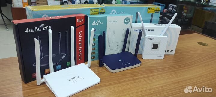 WiFi роутер 4g модем/Работает от Сим-карты