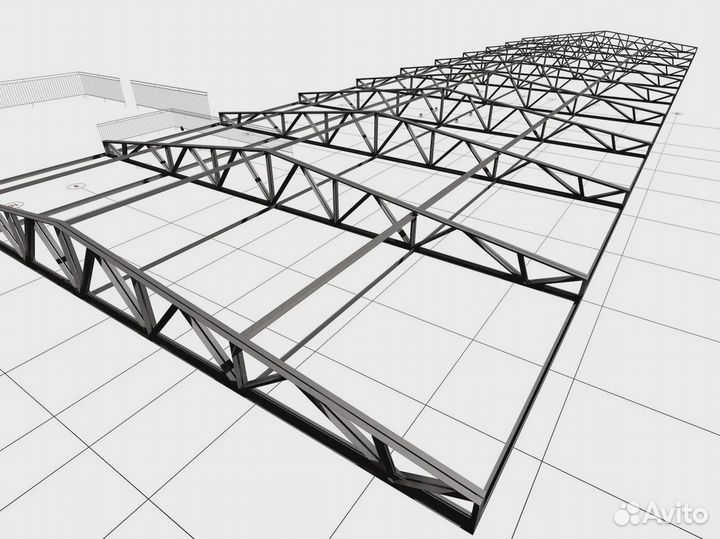 Фермы металлические конструкции