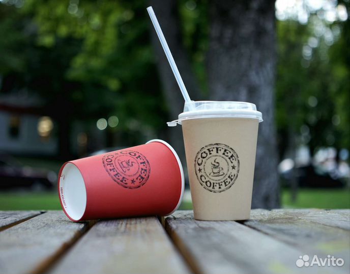 Брендирование кофейных стаканов