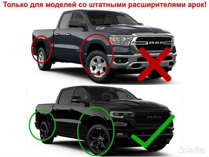 Брызговики для RAM 1500