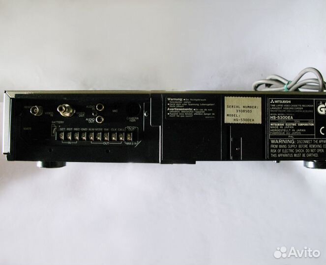 Видеомагнитофон Mitsubishi HS-5300EA