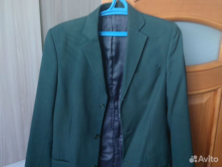 Пиджак зелёный 46 (форма 9 школы)