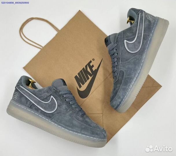 Кроссовки Nike Air Force 1 Low Grey (Арт.69078)