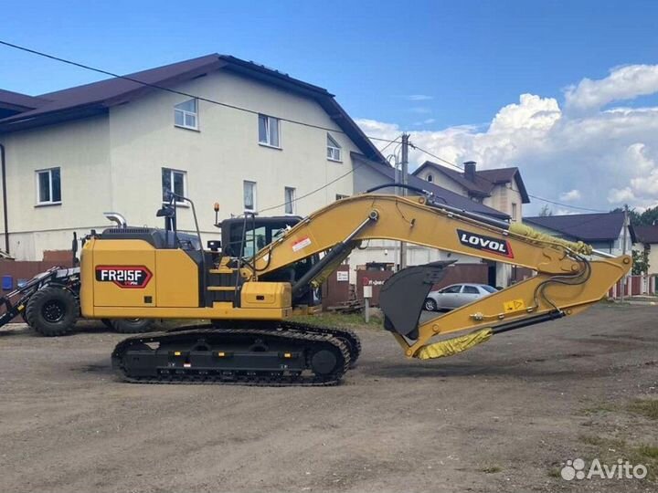 Гусеничный экскаватор Lovol FR215F, 2024