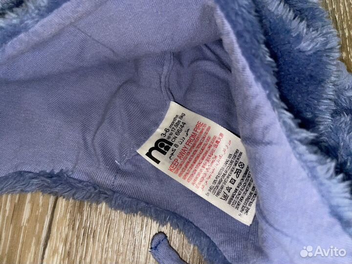 Шапочка Mothercare и царапки