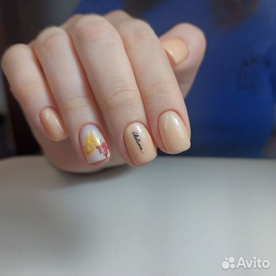 Маникюр с покрытием гель-лак