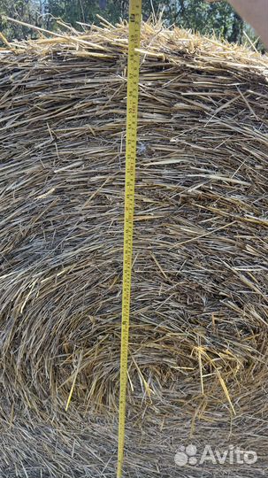 Солома в рулонах