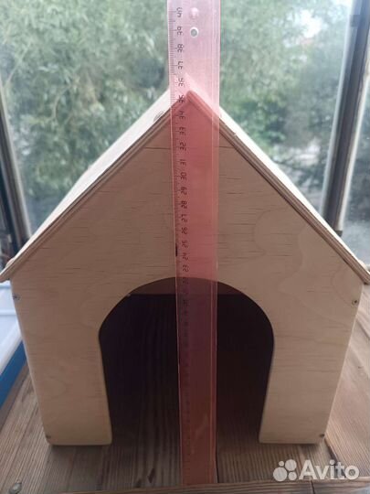 Домик деревянный для грызунов