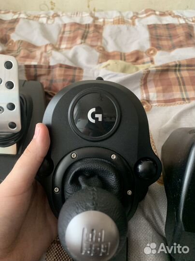 Игровой руль logitech g920 с шифтером
