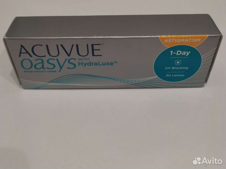 Линзы acuvue oasys for astigmatism