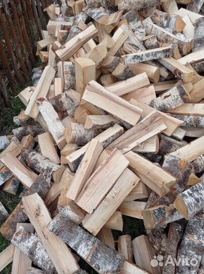 Дрова березовые колотые