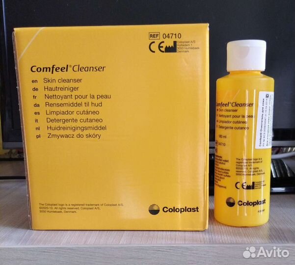 Очиститель, крем защитный для кожи вокруг стомы